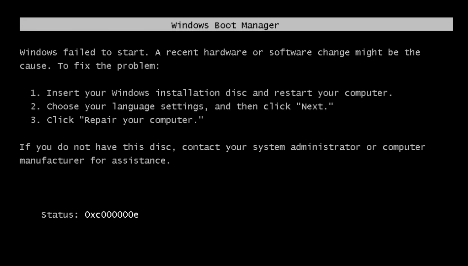 Cara Mengatasi Windows Boot Manager 